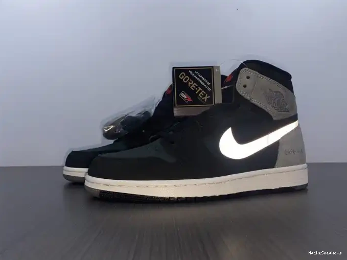 MaikeSneakers Grey Jordan Black Element Retro 1 Gore-Tex Particle High DB2889-001 0520